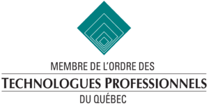 Logo Membre de l'Ordre des technologues professionnels du Québec
